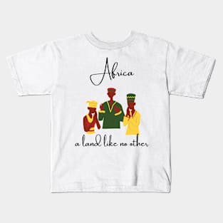 Africa a land like no other Kids T-Shirt